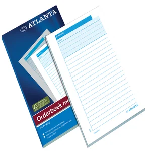 Orderboek Djois Atlanta 185x110mm 50x2vel met carb