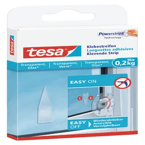 Kleefstrips tesa® dubbelzijdig transparant 0,2kg 1