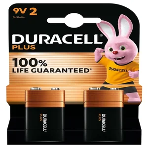 Batterij Duracell Plus 2x 9Volt