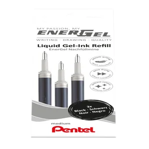 Gelschrijvervulling Pentel LR7 Energel medium zwar