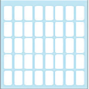 Etiket HERMA 3721 8x20mm wit 280 stuks
