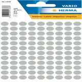 Etiket HERMA 1838 rond 8mm grijs 540 stuks
