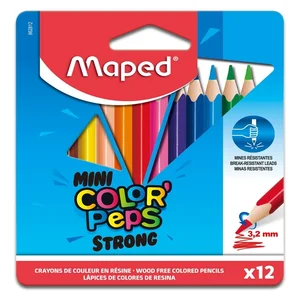 Kleurpotlood Maped Color'Peps Mini Strong set à 12