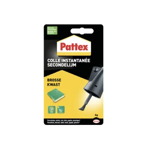 Secondenlijm Pattex met kwast flacon 5 gram op bli