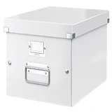 Opbergdoos Leitz Click & Store WOW middel gerecycled karton 281x200x370mm wit