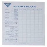 Scoreblok Yahtzee 94x145mm 250 vel
