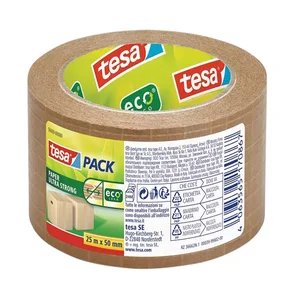 Verpakkingstape Tesa 56000 Eco papier ultra strong