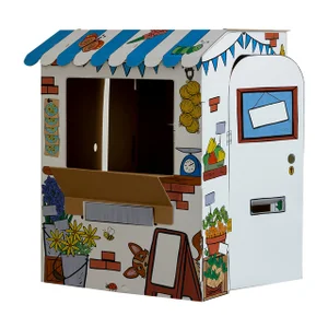 Kartonnen Marktkraam XL Bankers Box Play inkleurba