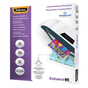 Lamineerhoes Fellowes A5 2x80micron glans 100 stuk