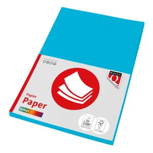 Kopieerpapier Quantore Colour A4 80gr azuurblauw 1