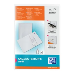 Offertemap Oxford A4 met insteektas 2 kleppen 0.5m