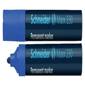 Permanent marker Schneider Maxx 230 rond 1-3mm bla