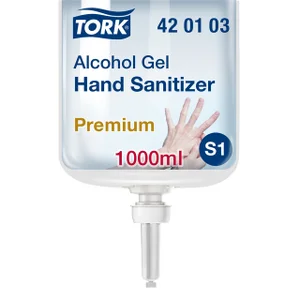 Handdesinfectie Tork S1 Premium alcoholgel ongepar