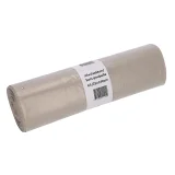 Afvalzak Cleaninq 65/25x140cm LDPE recycled T70 240L transparant rol à 10 stuks