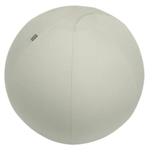 Actieve zitbal Leitz Ergo 75cm anti-rol lichtgrijs