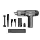 Handstofzuiger / luchtblazer Nedis 90W oplaadbaar zwart