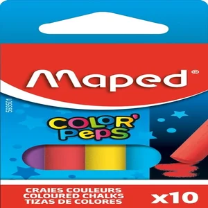 Schoolbordkrijt Maped Color'Peps set á 10 stuks as