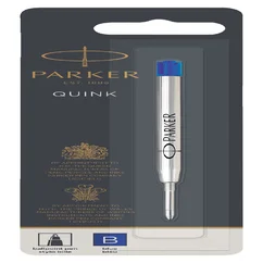 Balpenvulling Parker Quink breed blauw breed blist