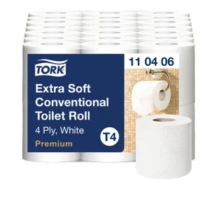 Toiletpapier Tork T4 Premium 4-laags 150 vel wit 1