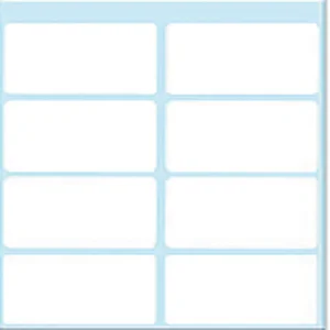 Etiket HERMA 3690 26x40mm wit 56 stuks