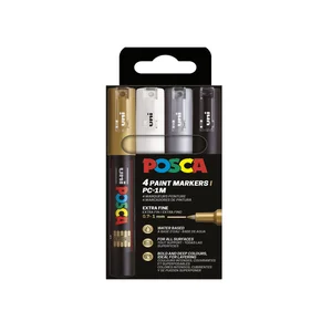 Paintmarker Uni POSCA PC1MC extra fijn assorti set