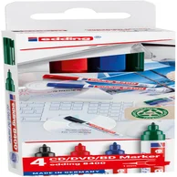Cd marker edding 8400 rond 0.5-1.0mm assorti 4 stu
