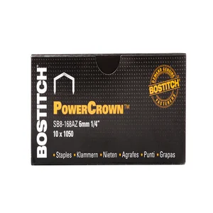 Nieten Bostitch B8 staal SB8 6mm gebogen rug 1050