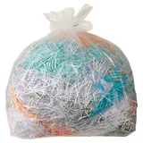 Papiervernietigerzak IDEAL 212x125cm 182 liter 50 stuks