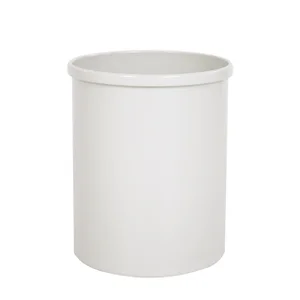 Papierbak Vepabins rond 15liter grijswit