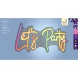 Ledbord Lumineo indoor USB neon Let's Party led Colour change effects
