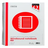 Spiraalblok Quantore A4 lijn spiraal 200 pagina's 70gr