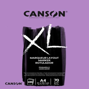 Markerpapier Canson XL Marker 100vel 70gr A4 extra
