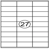 Etiket Quantore 70x32mm 2700stuks