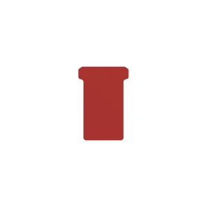 T-kaart Djois formaat 2 48mm rood 100 stuks