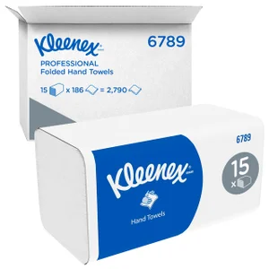 Handdoek Kleenex i-vouw 2-laags 215x212mm 15x186 v