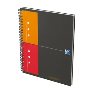 Spiraalblok Oxford International Notebook A5+ ruit