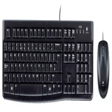 Toetsenbord- en muisset Logitech MK120 bedraad QWERTY zwart