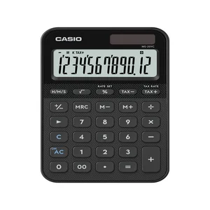 Rekenmachine Casio MS-20YC-BK zwart