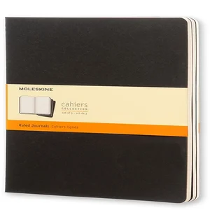 Schrift Moleskine 190x250mm lijn 240 pagina's 70gr
