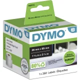 Dymo 99831/S0722400 Groot adreslabel - 36x89mm - 260 per rol