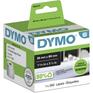 Etiket Dymo LabelWriter adressering 36x89mm 1 rol