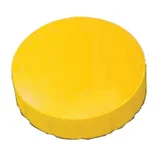 Magneet MAUL Solid 20mm 300gr geel 10 stuks