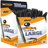 Balpen Bic Cristal large zwart