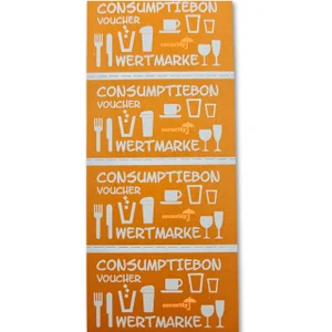 Consumptiebonnen/ consumptiemunten
