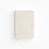 Notitieboek de KEMPEN Cotton Vanilla 110x160mm lijn 160 pag 90gr wit