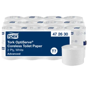 Toiletpapier Tork T7 Advanced Optiserve Coreless 2