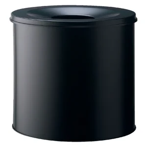 Papierbak met vlamdover Durable 3307-01 rond 60lit