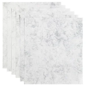 Kopieerpapier Papicolor A4 200gr 6 vel marble grij