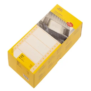 Etiket Avery 3615 88.9x35.7mm 1-baans wit 4000 stu