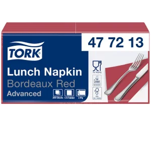 Lunchservet Tork Advanced 1/4 vouw 2-laags 328x325